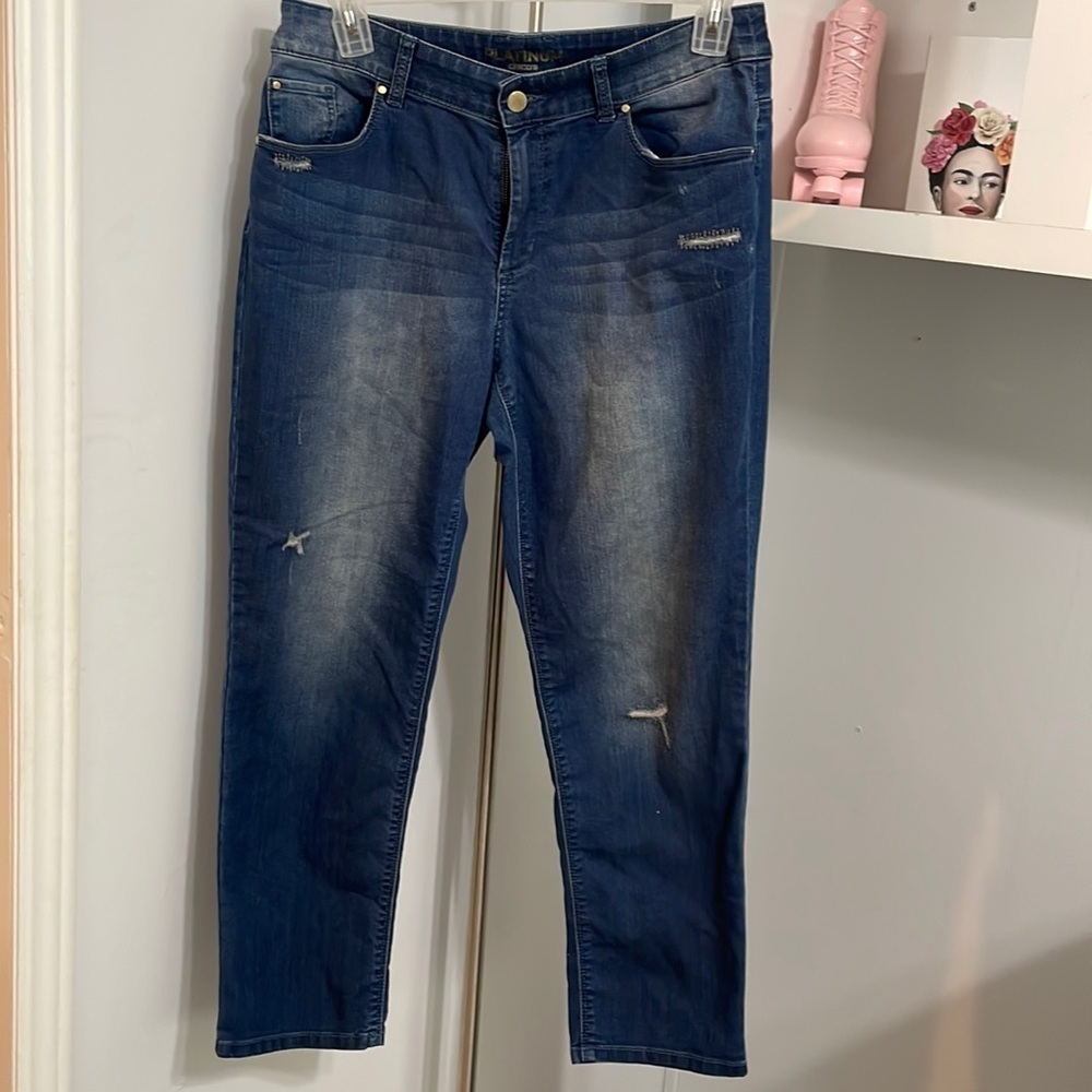 Chico’s straight jeans size 10 (1,5)
